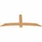 Ekena Millwork Bellingham Timber Gable Bracket, Western Red Cedar, 72"W x 30"H x 1 1/2"D x 5 1/2"F, 10/12 Pitch GBW072X30X0206BEL00SWR - alternate 2